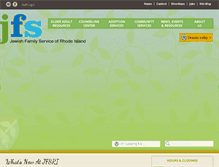 Tablet Screenshot of jfsri.org